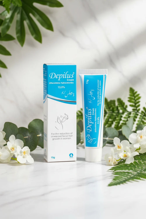 Depilus Cream (Eflornithine Hydrochloride 13.9%) 15grm