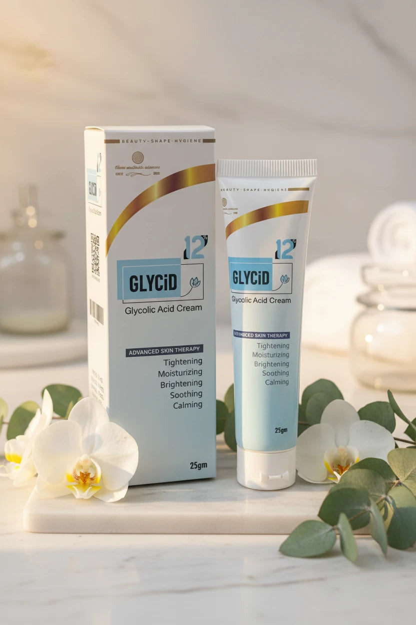 GLYCID Glycolic Acid Cream – Acne, Dark Spots & Skin Brightening Cream
