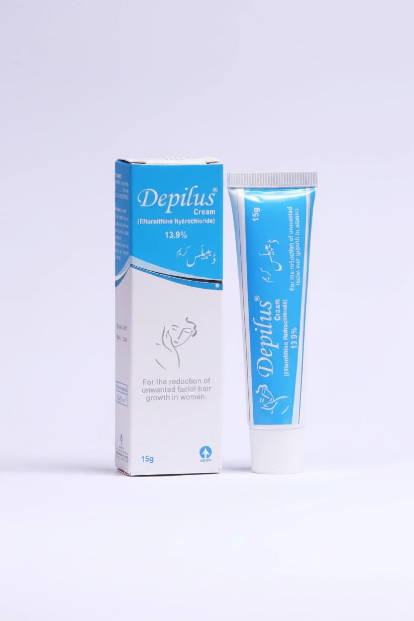 Depilus Cream (Eflornithine Hydrochloride 13.9%) 15grm
